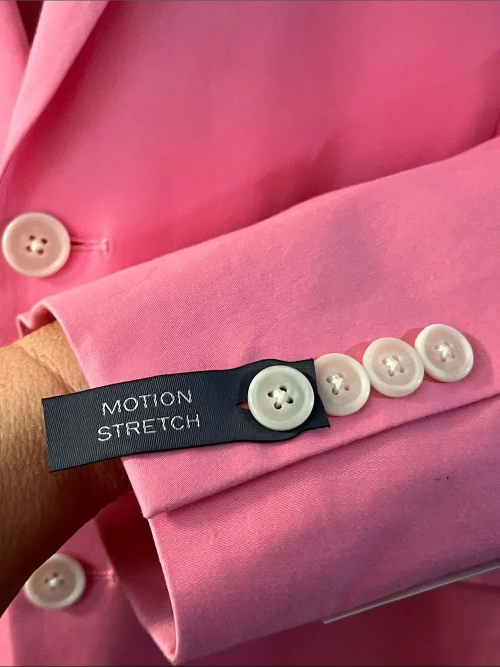 NWT MADISON MODERN FIT MOTION STRETCH PINK SPORT COAT SIZE 48R MENS